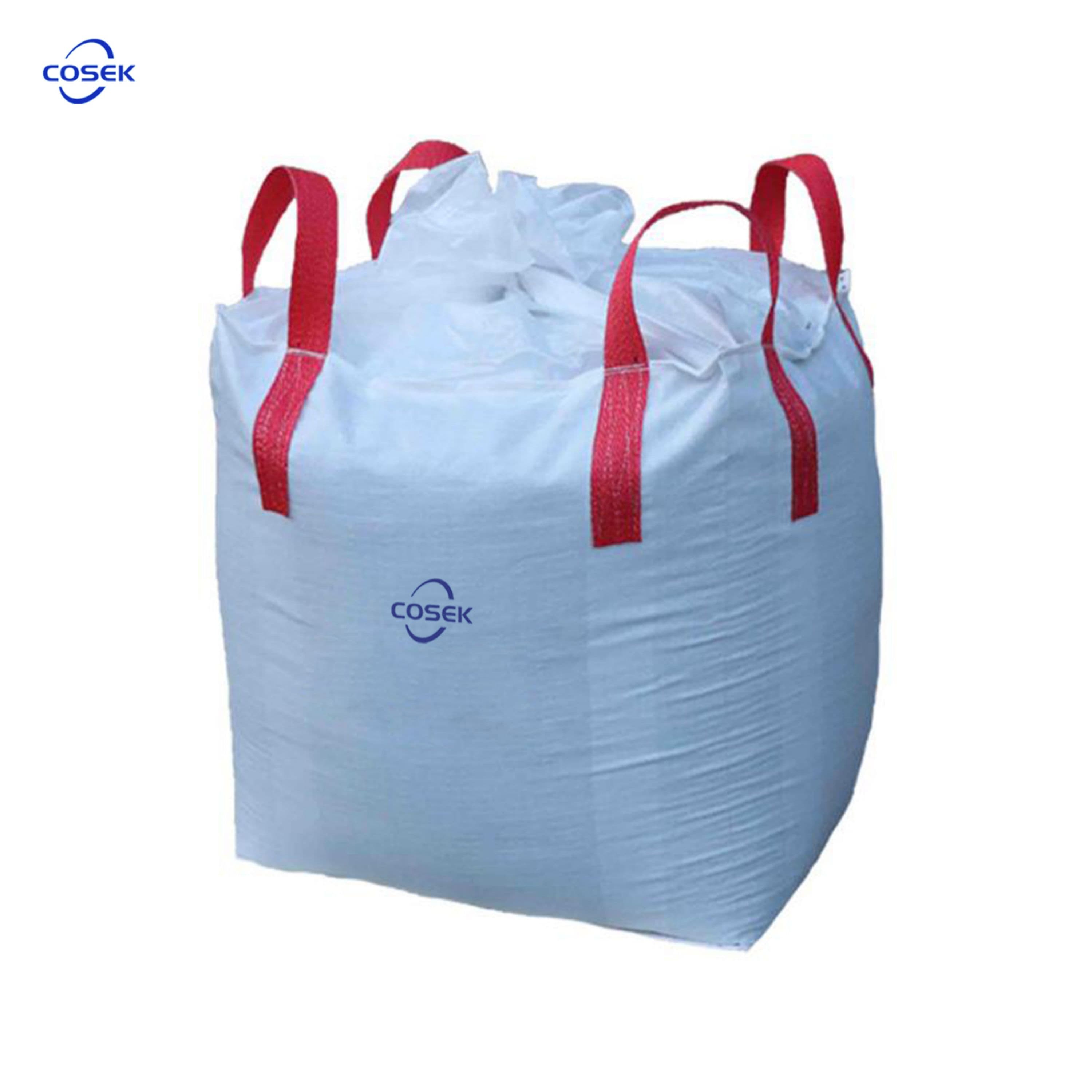 Cosek اللون الأبيض والأحمر الغذاء الصف طن كيس المعكرونة الأرز / بهار / إضافات التعبئة والتغليف العقيم