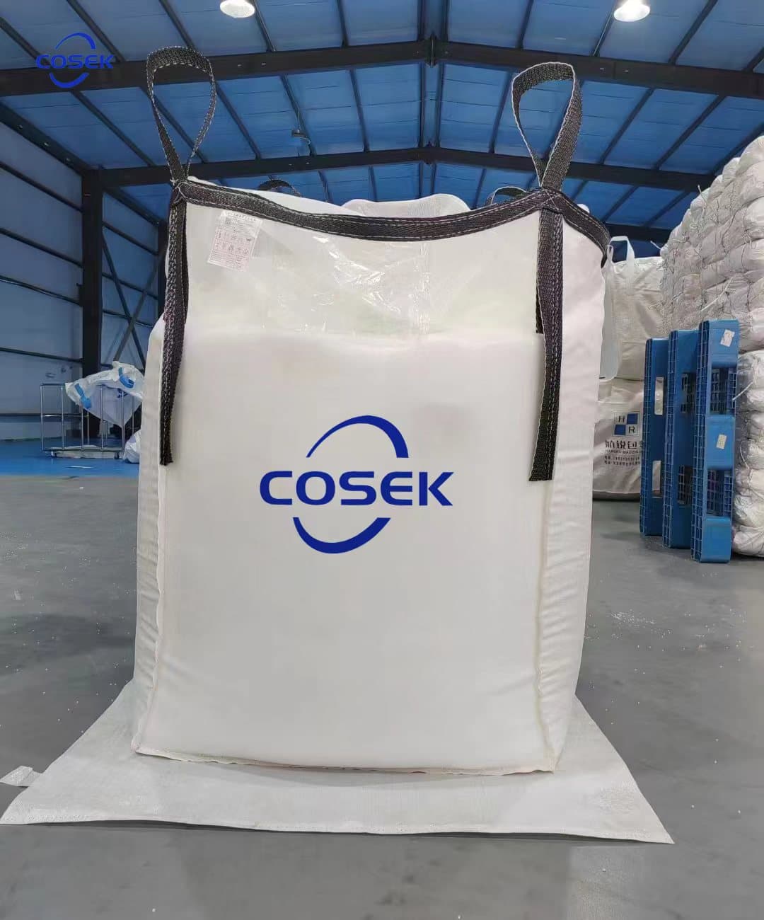 COSEK white food grade ton bag, sterile and moisture-proof container bag, pharmaceutical/food special large capacity bag