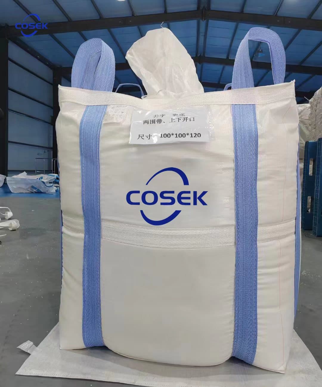 COSEK White General-Purpose FIBC Bulk Bag