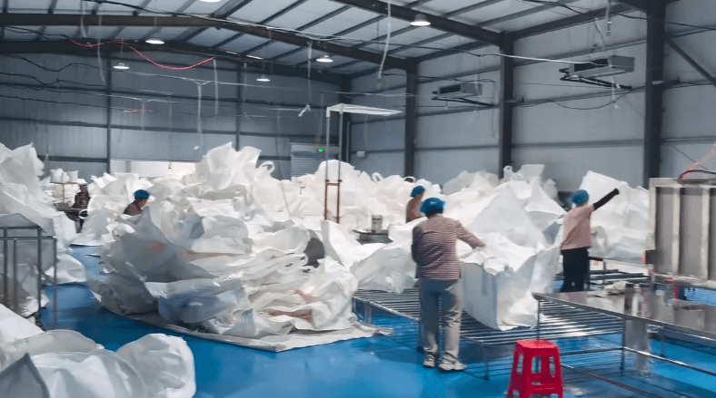 Bulk bag production equipment