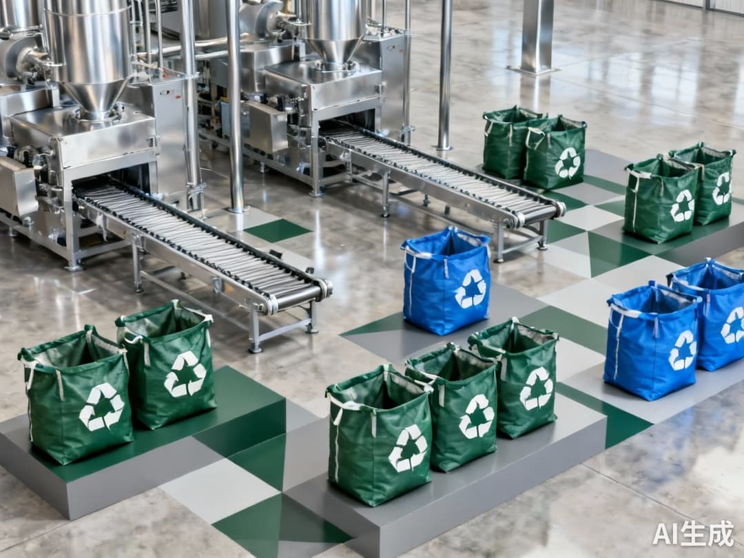 حقائب السائبة قطع النفايات البلاستيكية بنسبة 40٪ ودفع $ 153B تحول الاقتصاد الدائري # 29 # 29