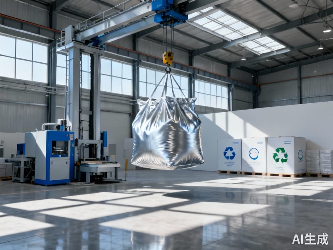 حقائب الحجم قطع النفايات البلاستيكية بنسبة 35٪ ودفع عائد الاستثمار على الاقتصاد الدائري رقم 46