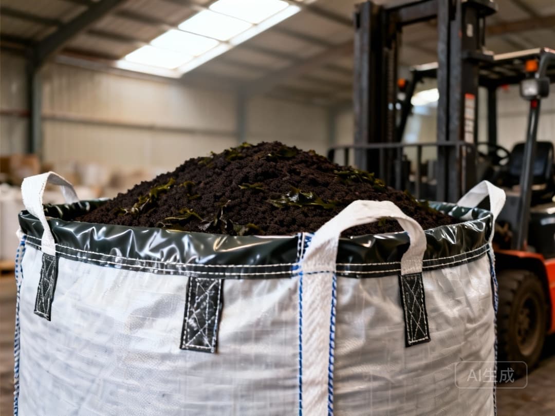 كمي طن حقيبة المخاطر : كيفية تصميم مقاوم للرطوبة للحد من تلف الأسمدة الأعشاب البحرية بنسبة 30 ٪ & تحسين سلسلة التوريد المتانة