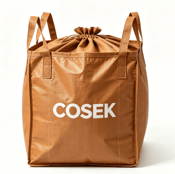 COSEK Brown Square Bottom FIBC Bulk Bag COSEK Brown Square Bottom FIBC Bulk Bag