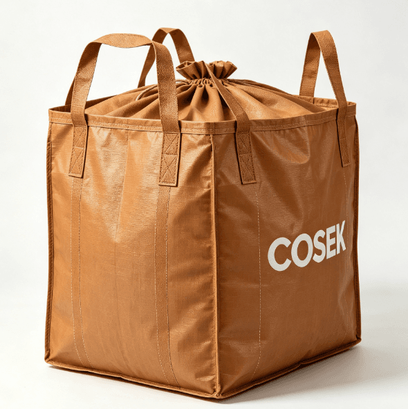 COSEK Brown Square Bottom FIBC Bulk Bag COSEK Brown Square Bottom FIBC Bulk Bag