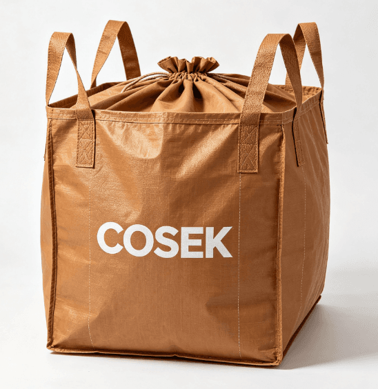 COSEK Brown Square Bottom FIBC Bulk Bag COSEK Brown Square Bottom FIBC Bulk Bag
